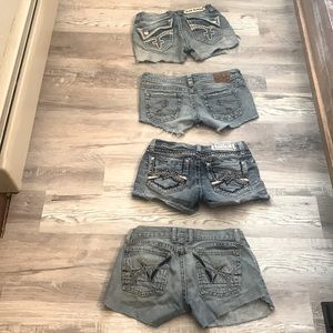 Four name brand shorts bundle